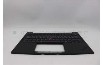 Lenovo 5M11Q25629 C-Cover with keyboard, Hungarian, Black, WLAN, UK