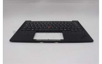 Lenovo 5M11Q25700 C-Cover with keyboard, Icelandic, Black, WWAN, UK