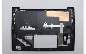 Lenovo 5M11Q25728 C-Cover with keyboard, US English Euro, Black, WWAN, US