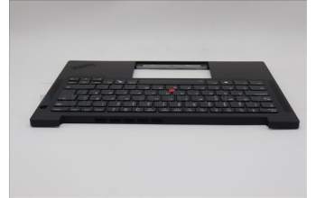 Lenovo 5M11Q25776 C-Cover with keyboard, Norwegian, Black, WWAN, UK