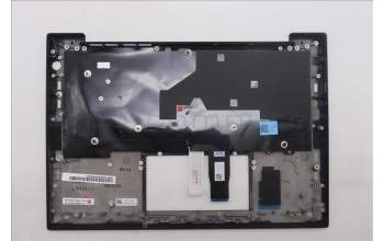 Lenovo 5M11Q53808 C-Cover with keyboard, Hebrew, Black, Backlight, US