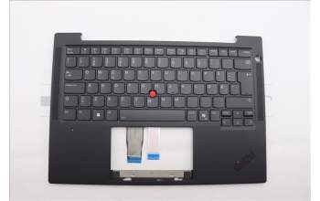 Lenovo 5M11Q53866 C-Cover with keyboard, Norwegian, Black, Backlight, UK
