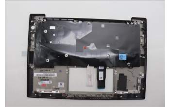Lenovo 5M11Q54073 C-Cover with keyboard, US English Euro, Black, Backlight, WWAN, US