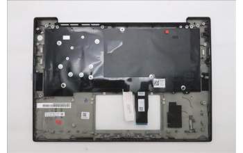 Lenovo 5M11Q54493 C-Cover with keyboard, Brazil Portuguese, Black, Backlight, UK