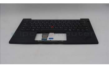 Lenovo 5M11Q54501 C-Cover with keyboard, Bulgarian, Black, Backlight, UK