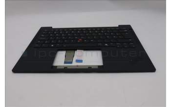 Lenovo 5M11Q54700 C-Cover with keyboard, Swedish/Finnish, Black, Backlight, UK