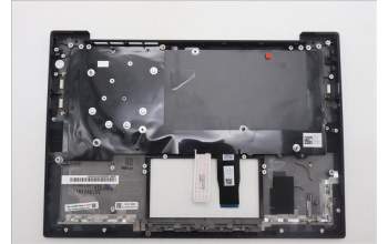 Lenovo 5M11Q54835 C-Cover with keyboard, Danish, Black, Backlight, UK