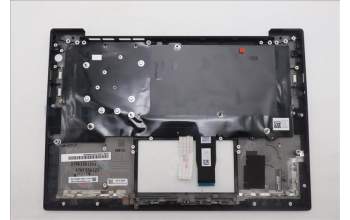 Lenovo 5M11Q54918 C-Cover with keyboard, Icelandic, Black, Backlight, UK