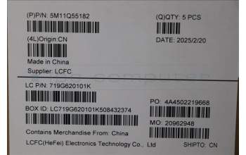 Lenovo 5M11Q55182 C-Cover with keyboard, US English, FingerPrint Reader