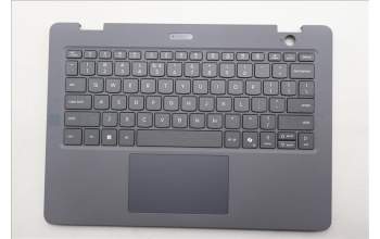 Lenovo 5M11Q55278 C-Cover with keyboard, US English Euro, Luna Grey, Non-Backlight, World Face Camera, US