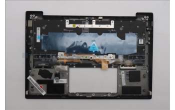 Lenovo 5M11Q55931 C-Cover with keyboard, Bulgarian, Deep Black, FingerPrint Reader, WLAN, UK