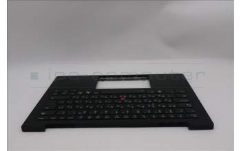 Lenovo 5M11Q55931 C-Cover with keyboard, Bulgarian, Deep Black, FingerPrint Reader, WLAN, UK