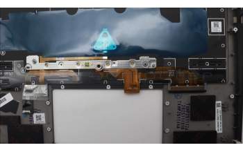 Lenovo 5M11Q55950 C-Cover with keyboard, Norwegian, Deep Black, FingerPrint Reader, WLAN, UK