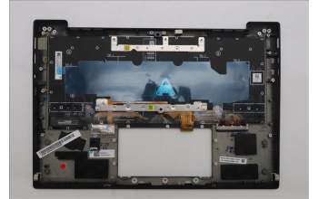 Lenovo 5M11Q55962 C-Cover with keyboard, UK English, Deep Black, FingerPrint Reader, WLAN, UK