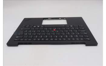 Lenovo 5M11Q55973 C-Cover with keyboard, Estonian, Deep Black, FingerPrint Reader, WLAN, UK