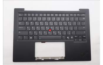 Lenovo 5M11Q55979 C-Cover with keyboard, Israel(Hebrew), Deep Black, FingerPrint Reader, WLAN, US