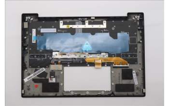 Lenovo 5M11Q55980 C-Cover with keyboard, Hungarian, Deep Black, FingerPrint Reader, WLAN, UK