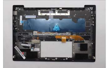 Lenovo 5M11Q55987 C-Cover with keyboard, Norwegian, Deep Black, FingerPrint Reader, WLAN, UK