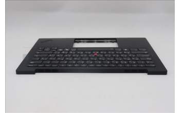 Lenovo 5M11Q55990 C-Cover with keyboard, Russian, Deep Black, FingerPrint Reader, WLAN, US
