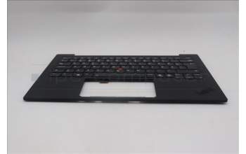 Lenovo 5M11Q55993 C-Cover with keyboard, Swedish/Finnish, Deep Black, FingerPrint Reader, WLAN, UK