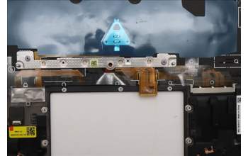 Lenovo 5M11Q56002 C-Cover with keyboard, Arabic, Deep Black, FingerPrint Reader, WWAN, US