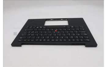 Lenovo 5M11Q56031 C-Cover with keyboard, Switzerland, Deep Black, FingerPrint Reader, WWAN, UK