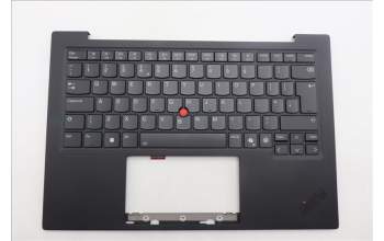 Lenovo 5M11Q56036 C-Cover with keyboard, UK English, Deep Black, FingerPrint Reader, WWAN, UK