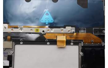 Lenovo 5M11Q56049 C-Cover with keyboard, French, Deep Black, FingerPrint Reader, WWAN, US