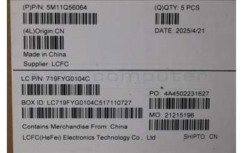 Lenovo 5M11Q56064 C-Cover with keyboard, Russian, Deep Black, FingerPrint Reader, WWAN, US