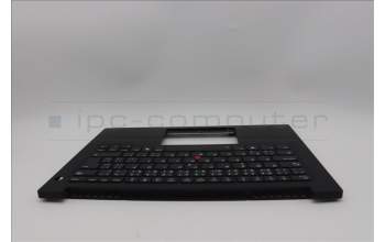 Lenovo 5M11Q60589 C-Cover with keyboard, Czech Slovakian, Black, Backlight, UK