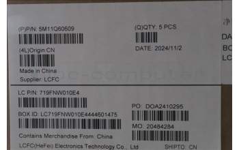 Lenovo 5M11Q60609 MECH_ASM BL KB BK FRA SRX