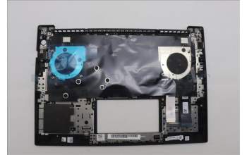 Lenovo 5M11Q60617 C-Cover with keyboard, German, Black, Backlight, UK