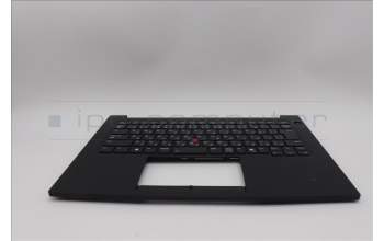 Lenovo 5M11Q60639 C-Cover with keyboard, Japanese, Black, Backlight, JP