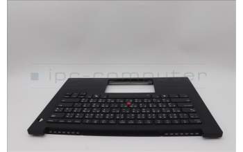 Lenovo 5M11Q60689 C-Cover with keyboard, Thai, Black, Backlight, US