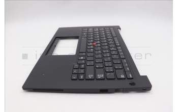 Lenovo 5M11Q60717 C-Cover with keyboard, Arabic, Black, Backlight, US