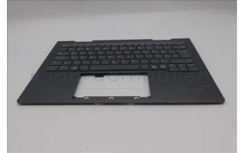 Lenovo 5M11R38966 C-Cover with keyboard, Portuguese, Luna Grey, FingerPrint Reader, WLAN, UK