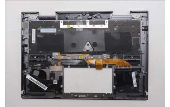 Lenovo 5M11R38974 C-Cover with keyboard, Swedish/Finnish, Luna Grey, FingerPrint Reader, WLAN, UK