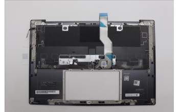 Lenovo 5M11R87927 C-Cover with keyboard, Arabic, Black/Grey, FingerPrint Reader, WLAN, US