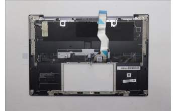 Lenovo 5M11R87930 C-Cover with keyboard, Bulgarian, Black/Grey, FingerPrint Reader, WLAN, UK