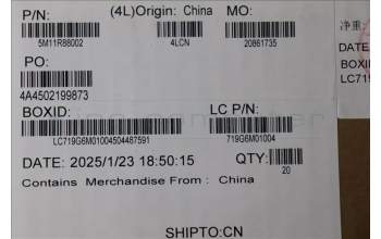 Lenovo 5M11R88002 ASM-IO-FACE,L