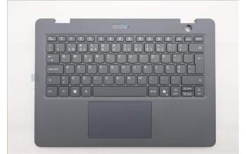 Lenovo 5M11R91266 C-Cover with keyboard, Portuguese, Luna Grey, Non-Backlight, World Face Camera, UK