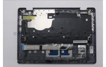 Lenovo 5M11R91297 C-Cover with keyboard, French, Luna Grey, Backlight, No World Face Camera, US