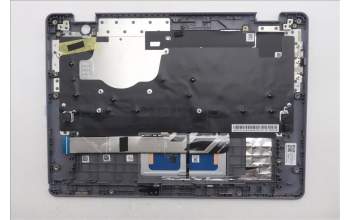 Lenovo 5M11R91319 C-Cover with keyboard, Portuguese, Luna Grey, Backlight, No World Face Camera, UK