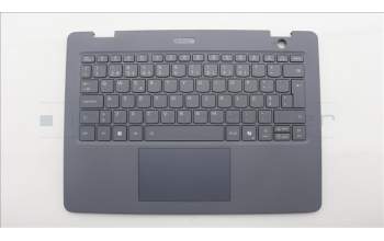 Lenovo 5M11R91372 C-Cover with keyboard, Portuguese, Luna Grey, Backlight, World Face Camera, UK