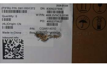 Lenovo 5M11R91372 C-Cover with keyboard, Portuguese, Luna Grey, Backlight, World Face Camera, UK