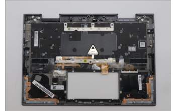 Lenovo 5M11R91529 C-Cover with keyboard, Slovenian, Grey, Backlight, FingerPrint Reader, WWAN, UK