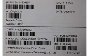 Lenovo 5M11S09607 C-Cover with keyboard, Belgian, Black, Backlight, WWAN, UK