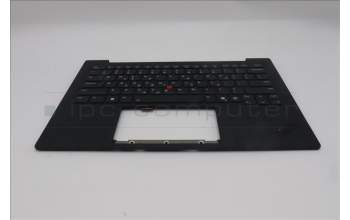 Lenovo 5M11S09631 C-Cover with keyboard, Greek, Black, Backlight, WWAN, US