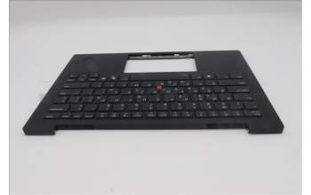 Lenovo 5M11S09631 C-Cover with keyboard, Greek, Black, Backlight, WWAN, US
