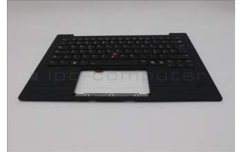 Lenovo 5M11S09638 C-Cover with keyboard, Italian, Black, Backlight, WWAN, UK